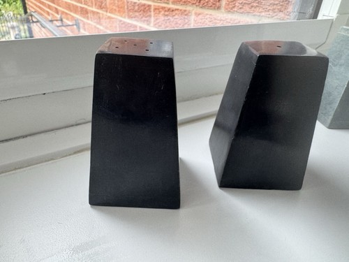 Slate salt and pepper shakers - pepper,