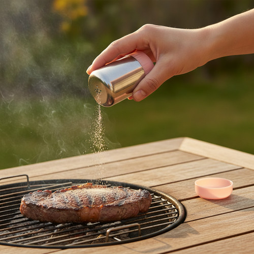 Salt and spice shaker pepper - and,