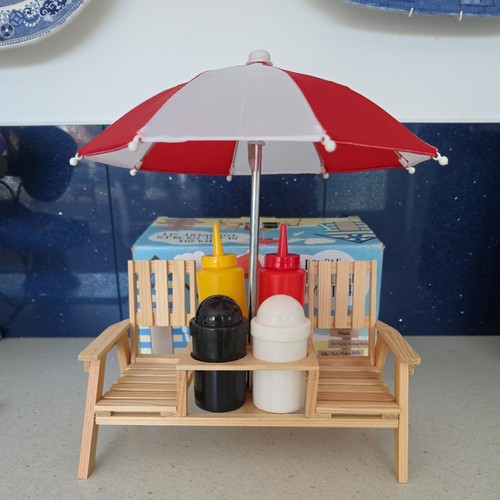 Picnic bench condiment - bench,