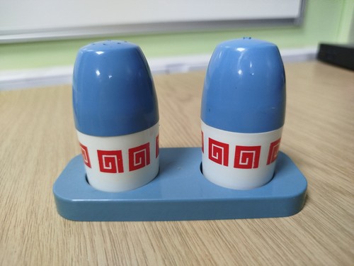 Retro vintage salt and pepper - vintage,