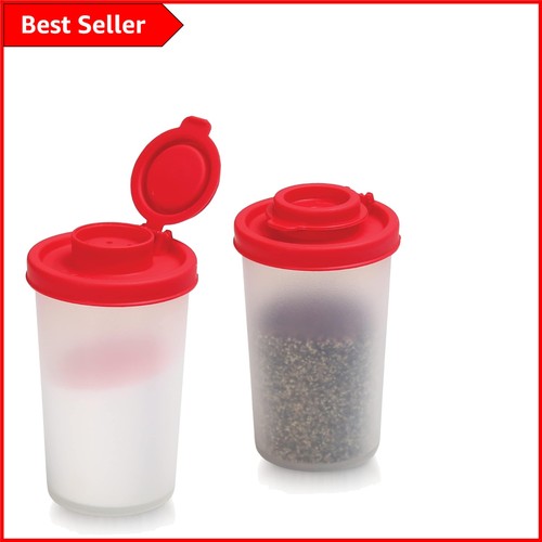 Reusable salt and pepper pots - and,