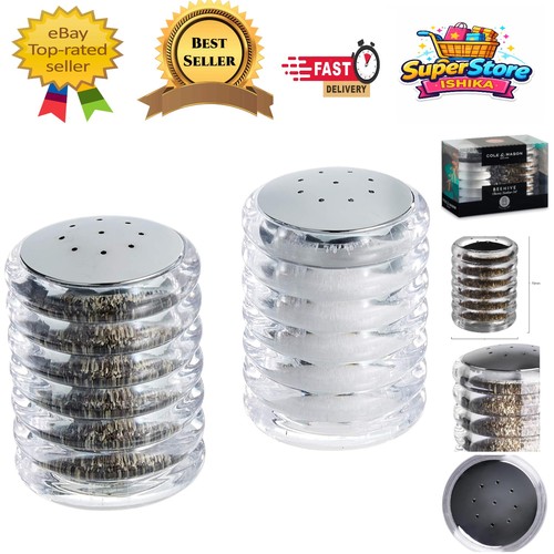 Modern piece beehive salt - 2-piece,