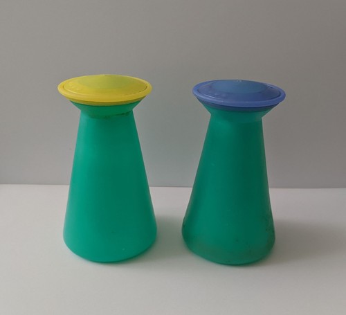 Vintage salt pepper shakers - &,