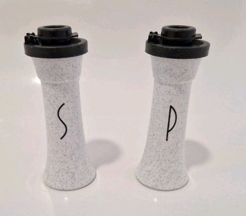 Retro tupperware salt pepper - tupperware,