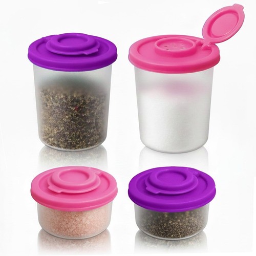 Mini plastic salt and pepper - mini,