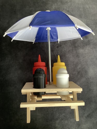 New wooden picnic table sauce - wooden,