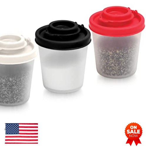 Salt and pepper shakers pack - salt, 3