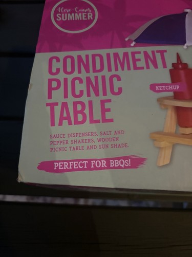 Condiment dispensers picnic - condiment,